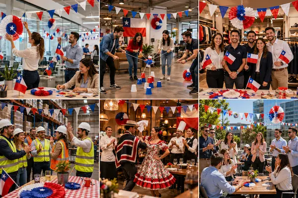Ideas de actividades de Fiestas Patrias según el tipo de empresa