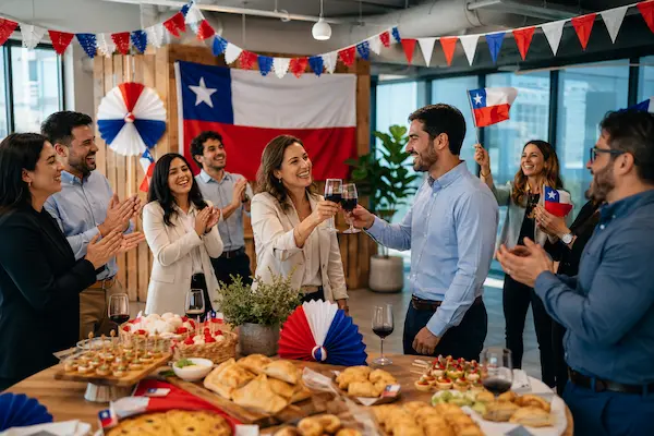 cómo organizar una celebración de Fiestas Patrias en la empresa