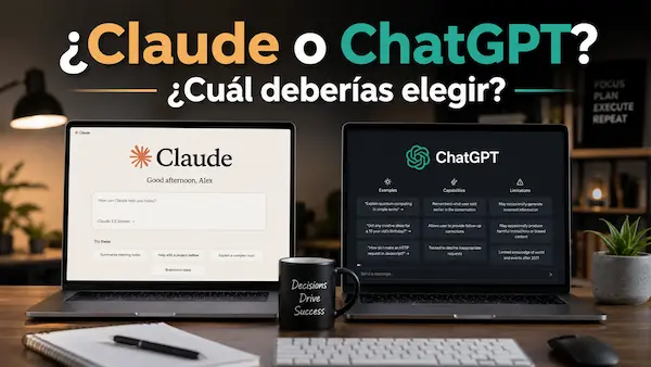 Claude o ChatGPT Cuál deberías elegir