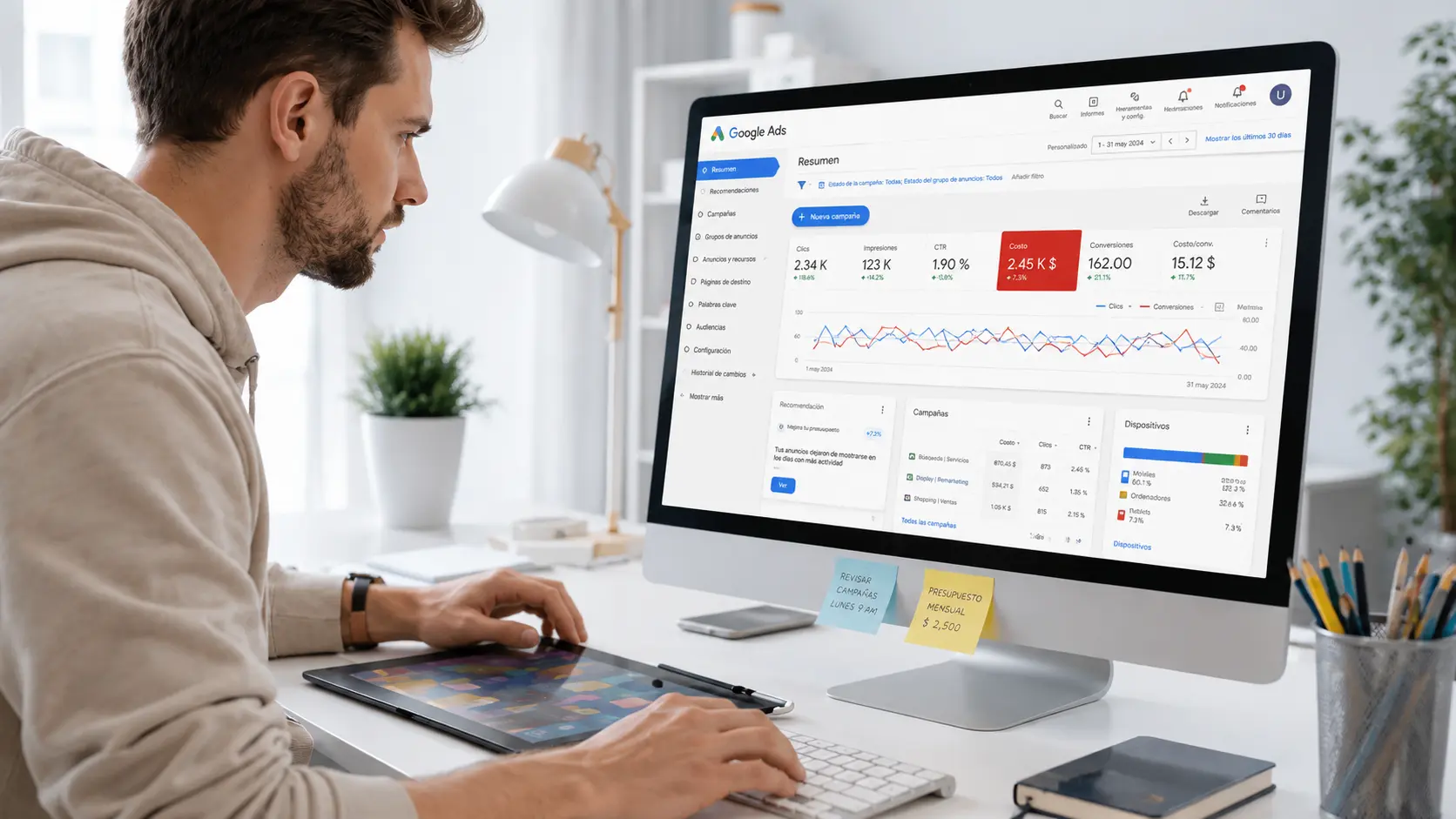 Metodología de campaña en Google basada en datos